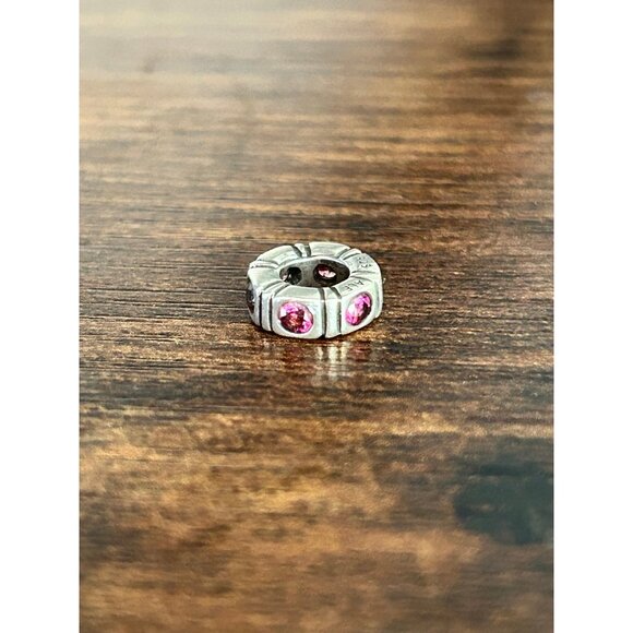 Pandora Pink Cz Spacer - Picture 3 of 4